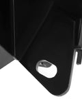 Adjustable Lift Panhard Bar for 4WD Dodge Ram 1994 to 2002, 4.5 to 8 Inch, Front Track Rod Relocation Bracket, Heavy Duty Steel, Bolt On Fit for Ram 1500 2500 3500, Off Road Ready close-up of black steel mounting bracket