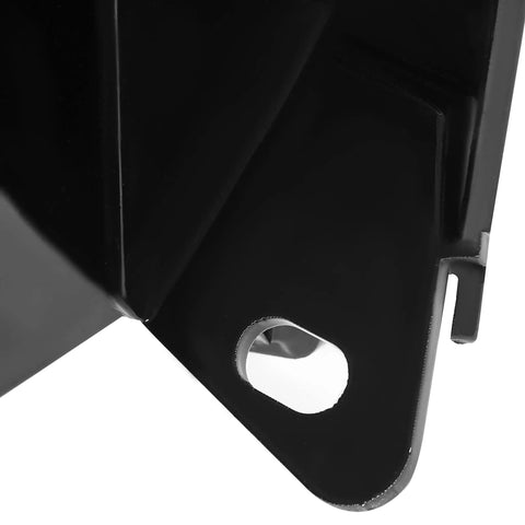 Adjustable Lift Panhard Bar for 4WD Dodge Ram 1994 to 2002, 4.5 to 8 Inch, Front Track Rod Relocation Bracket, Heavy Duty Steel, Bolt On Fit for Ram 1500 2500 3500, Off Road Ready close-up of black steel mounting bracket