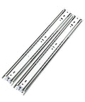 Heavy Duty Industrial Drawer Slides Two Pack Three Section Self Locking Bearing Cabinet Rails for 51in 800mm Cabinets