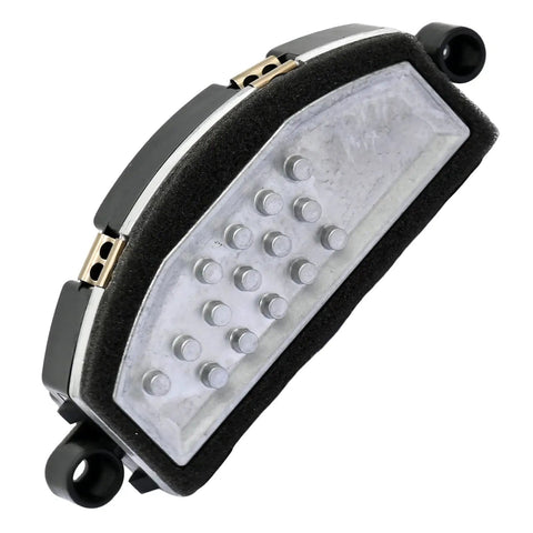 Direct Drop In Front Blower Motor Resistor For Buick Enclave 2013 To 2017 single unit with connection terminals and black foam.
