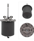 Bead Breaker Cylinder For Universal Tire Changer Machine, Heavy Duty Auto Tire Tool With Aluminum And Iron Build, 13.8 Inch Piston Rod, 7.3 Inch Inner Diameter, M14 Connection, Easy Install Tire Repair Upgrade, front view