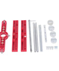 Heavy Duty Self Centering Dowel Jig Built From Premium Abs And Tough Steel Rings For Dead On Mortise Alignment With Zero Fuss On Any Job parts layout