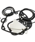 Repair Kit For Air Leakage With Complete Top Bottom And Driver Maintenance Gear Plus Clear Pro Grade Instruction Manual For AN611 Two And A Half Inch Pneumatic Tool Keeps Seals Tight Reduces Drips And Keeps Your Work Going Strong showing o-rings and gaskets