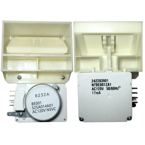 Air Damper Control Assembly For Refrigerator Replacement Damper Fits DFH FFE FFH FFS LFS And More With Part Numbers 242303001