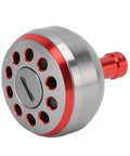 Upgrade Your Sea Fishing Game With This Premium Red Aluminum Alloy Power Knob Featuring Anti Slip Grip And 38mm Ergonomic Design For Sad Baitcasting Reels To Dominate Saltwater Adventures Today. 38mm red aluminum alloy fishing reel power knob
