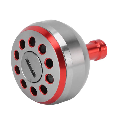 Upgrade Your Sea Fishing Game With This Premium Red Aluminum Alloy Power Knob Featuring Anti Slip Grip And 38mm Ergonomic Design For Sad Baitcasting Reels To Dominate Saltwater Adventures Today. 38mm red aluminum alloy fishing reel power knob