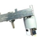 Super Cool DC Geared Motor GF-775 with metal casing and output shaft, ideal for DIY builds and robotics projects.