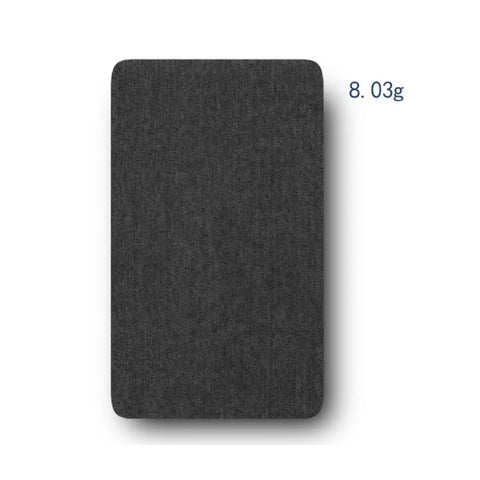 Badass Adhesive Jean Repair Patches 5 Piece Set Featuring Rad Designs Perfect For Fixing Tattered Denim Jeans And Jackets Quick Iron On Stickers And Seamless Sewing Hacks, dark gray patch, smooth fabric, 8.03g.