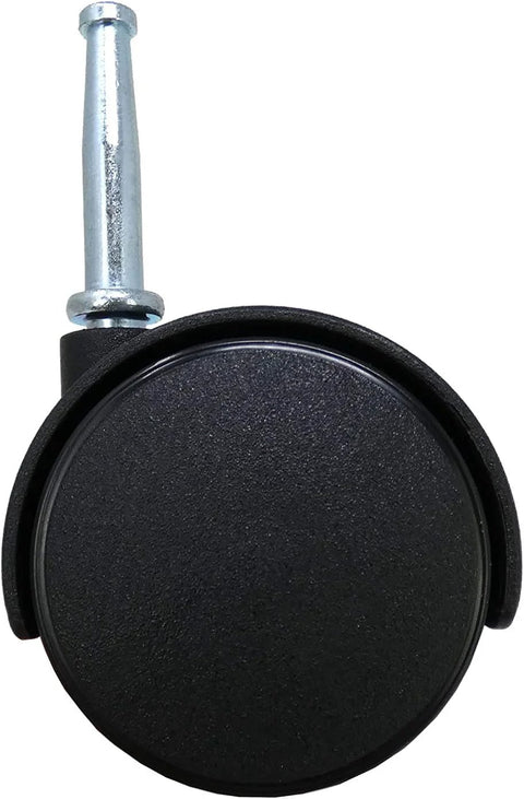 Shop Vacuum Caster Wheels For Ridgid Wet Dry Vacuum, 5/16 Inch Stem Diameter, 1.5 Inch Stem Length, 60 Lbs Load Per Caster, Smooth Quiet Swivel