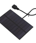 1.5W 5V Flexible Mini Solar Panel With USB Interface For Portable Charging And DIY Projects Ideal For Camping Outdoors