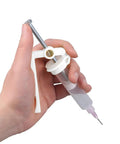 Effortless Solder Flux Gun For Precision Paste Dispensing Handheld Flux Extruder And Needle Dispenser in hand