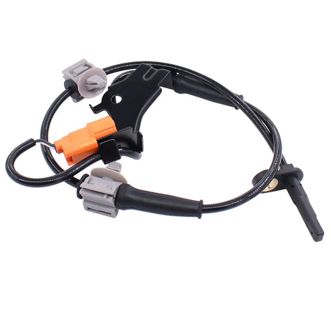 Heavy Duty ABS Wheel Speed Sensor Pair Front Left And Right For Honda Element 2003 To 2011 with wiring harness and connectors.