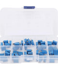 Multiturn Trimmer Potentiometer Kit 50 Piece Assortment With 10 Resistance Values From 100 Ohm To 1 Megaohm In Plastic Storage Case