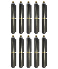 5 Inch Weldable Bullet Hinge Heavy Duty Teardrop Barrel Hinge With Grease Zerks For Smooth Daily Use Weld On Gate Grill And Smoker Hinge set of ten hinges
