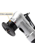 Bainuo Pneumatic Chamfering Machine For 45 Degree Metal Trimming And Deburring showing adjustable depth feature of 0.1-0.9mm.
