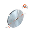 Heavy Duty Beefed Up Cable Sheave For Rotary Lifts 9.25 Inch Outer Diameter Silver Finish Compatible With SM180 SM181 AR14 ARO14 SM14 SMO14