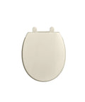 Top view of Transitional Luxury Toilet Seat With Ever Tite Stabilizing Hinge And Quiet Slow Close Action For A Spa Like Bathroom Upgrade