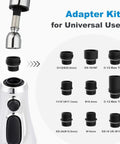 Pull Down Kitchen Faucet Spray Head With 3 Modes Stream, Spray, And High Pressure Rinse, Easy Push Button Switch adapters