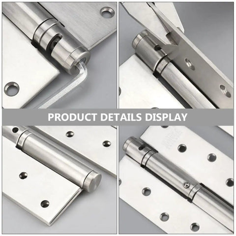 Self Closing Stainless Steel Door Hinges For Interior And Exterior Doors, Heavy Duty Bearing Hinges, Product Details Display