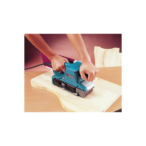 Heavy Duty 3 Inch By 21 Inch Belt Sander With 8.8 Amp Motor, Variable Speed 690 To 1440 Feet Per Minute, sanding wood surface
