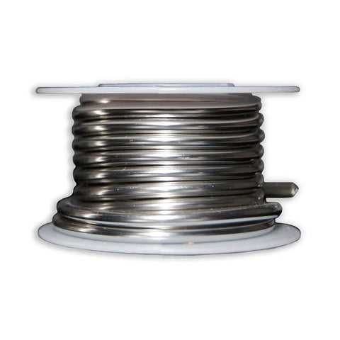 Plumbing Solder Kit With Lead Free Silver Bearing Solder Wire Flux And Brush For Copper And Brass Joints 113g 4oz spool image
