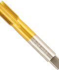 Ti-Coated M2 HSS 5/8X24 UNEF Tap from 5/8X24 Tap And 37/64 Drill Bit Set With Ti-Coated M2 HSS Bits, ideal for metalworking.