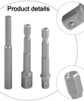 Premium 32 Pc Bolt Extractor Socket And Nut Remover Kit With 1/4 In And 3/8 In Adapters For Crushing Rusted Bolts And Lug Nuts Like A Pro In Workshop Or Home Repairs With Precision Metal Sockets; 1/4 and 3/8 in steel adapters