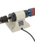Heavy Duty 350W Electric Leather Edge Polisher built tough with adjustable speed, six grit sanding belts for smooth edges.