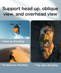 Examples of Dope 4K EIS Camera Drone With 4.5 Inch HD Controller Screen And 60 Minute Flight Time For Beginners showcasing various shooting angles