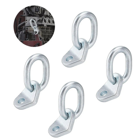 17700 Lb Engine Lift Bracket Set Built Beefy For Heavy Lifts Forged Construction Pack Of 4 Engine Support Bars Galvanized Surface