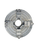 4 Jaw Lathe Chuck For Mini Wood Lathe, A Workhorse Self Centering Wood Turning Chuck With Connecting Rod And Wrench, front view