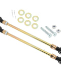 Beefed Up Tie Rod End Kit For Polaris ATV Quad Sportsman 400 450 500 570 600 700 800 2005 2021, steel rods