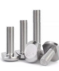 Grab These High Grade 304 Stainless Steel T-Slot Bolts For Woodworking And DIY Projects With Truss Head Machine Screws in M5 M6 M8 M10 M12 sizes.