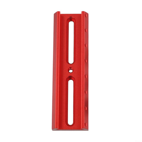 Red Aluminum Telescope Dovetail Plate With Adjustable Extension Slot Finder Base Mount For Guiding System Lightweight Mounting Rail For Astronomy Enthusiasts 150mm shown vertically.