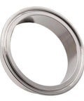 DERNORD stainless steel 304 sanitary long weld clamp ferrule for Tri Clamp, 76.5 mm (3 in) tube OD
