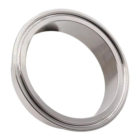 DERNORD stainless steel 304 sanitary long weld clamp ferrule for Tri Clamp, 76.5 mm (3 in) tube OD