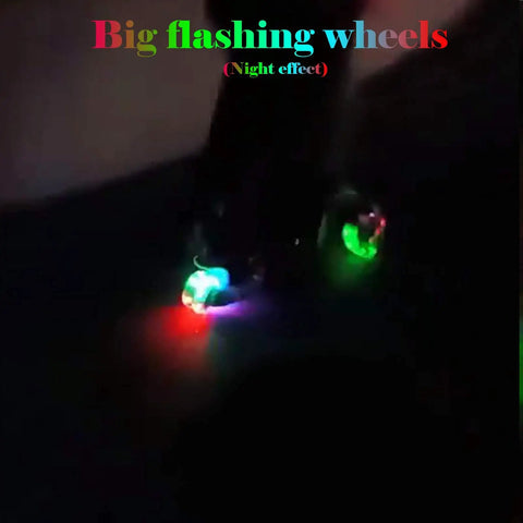 Rear Wheel Screw Set for Foldable Micro Mini 3 Wheel Kids Scooter Fix Kit with flashing wheels at night