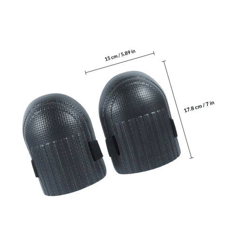 Heavy Duty Work Knee Pads With Wear Resistant Pads Built In Joint Protectors For Construction And Repair Comfy Soft Kneepads 15cm long, 17.8cm tall.