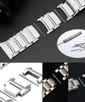 Stainless Steel Watch Band Spring Bars And Link Pins Kit 360 Pcs Assortment For 6 To 23mm Straps Cotter Pins Watch Repair Kit For DIYers And Pros