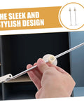 Drop Leaf Lid Support Hinges For Flap Doors Four Pack Metal Cabinet Hardware Keeps Cabinets Quiet No Slam And Safe With Smooth Close For Small Kitchen Cabinets Sized Nine Point Zero Five By One Point Four Three By Zero Point Three Nine Inches, metal lid support hinge in hand