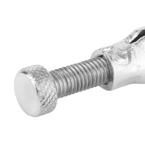 Heavy Duty Clutch Holding Tool With Square Tooth Hub Holder For Flywheel And Gear Restraint 5 Inch Adjustable Jaws 8mm Wrench Pin, close-up