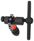 One Tool To Rule All Chains Universal Bicycle Chain Breaker With Comfort Grip Handle, heavy duty alloy steel, side view