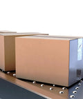 Boxes on conveyor supported by Bolt-Fixing 12mm Ball Transfer Bearing Unit 360 Degree Rotation Carbon Steel Built Tough Handles Up To 17 Lbs Per Wheel