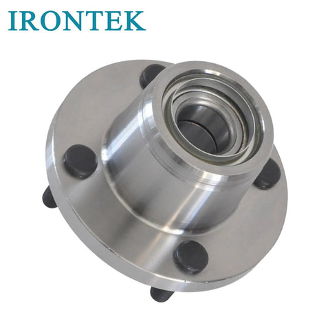 Rear Wheel Hub 521002 Replacement For Ford Focus 2001 2007 Without ABS 4 Lugs Driver Or Passenger Side Drop In Premium Quality Wheel Bearing Durable Steel Construction Easy Install