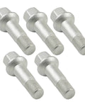 Five Pc Premium Wheel Lug Bolt And Nut Kit For Mercedes Benz Parts 0009905307 2204010270, five silver wheel bolts