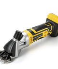 No Sweat Heavy Duty Cordless Sheep Shears For Dewalt 20V Max Battery Not Included, featuring a sleek design and ergonomic grip.