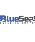 BlueSeal Building Supply logo featuring blue and gray typography on a white background.