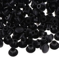 1000 Pack White Hinge Hole Plugs For Furniture, Durable Hole Covers for fixing iron plates and mesh, black version shown