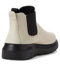 Nouvelle Hydromax Water Resistant Limestone Leather Sneaker Size 9 To 9.5 Built For All Day Comfort With FluidForm Seamless Construction back view