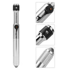 Pro Grade Flex Shaft Rotary Tool Kit With Quick Change Handpiece for jewelry making, includes detailed view of handpiece components.
